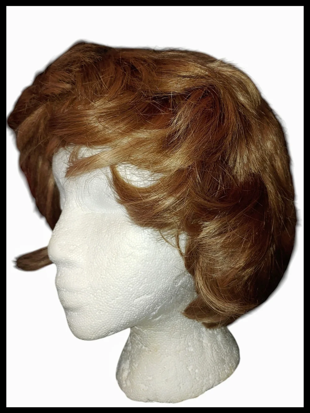 Vintage Short Synthetic Wig 1971